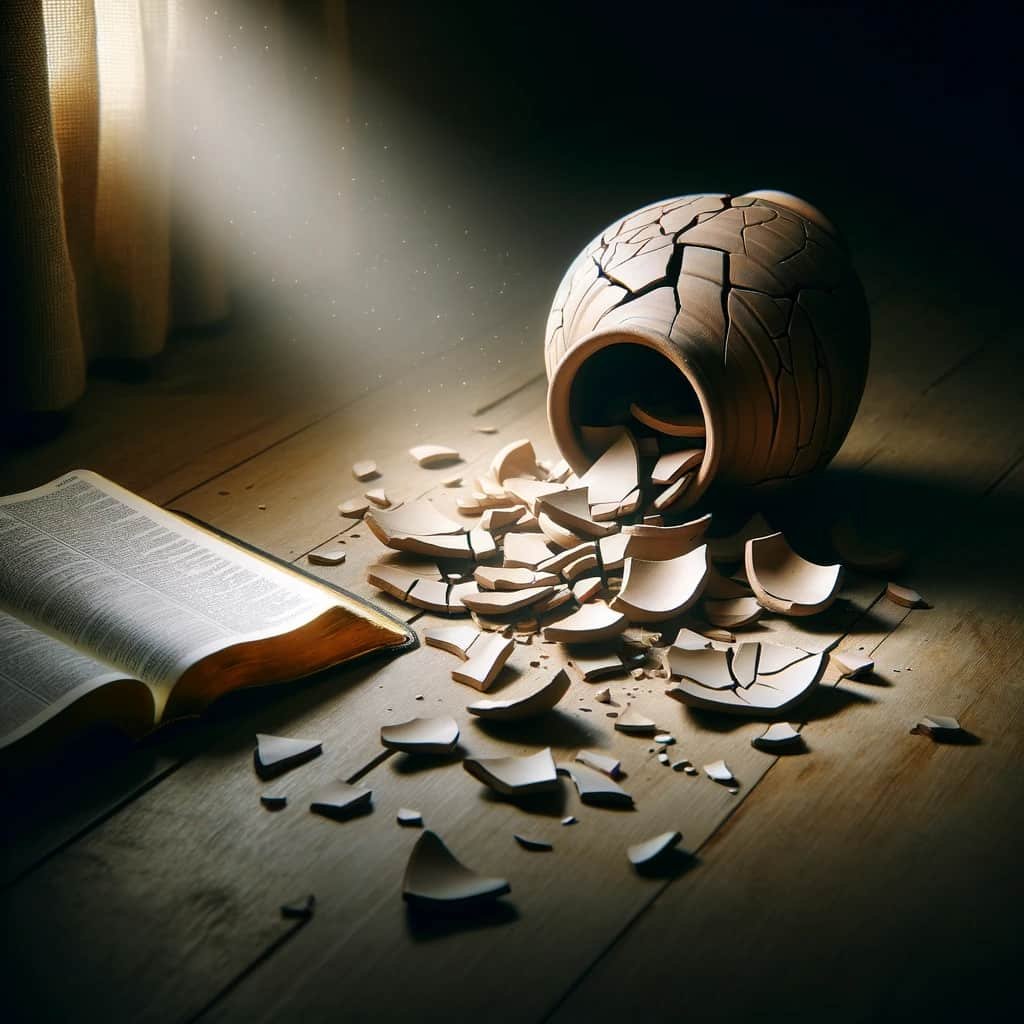 Bible Verses about Broken Vessels