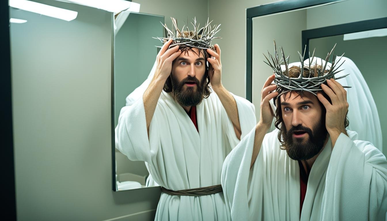 is wearing a jesus costume a sin