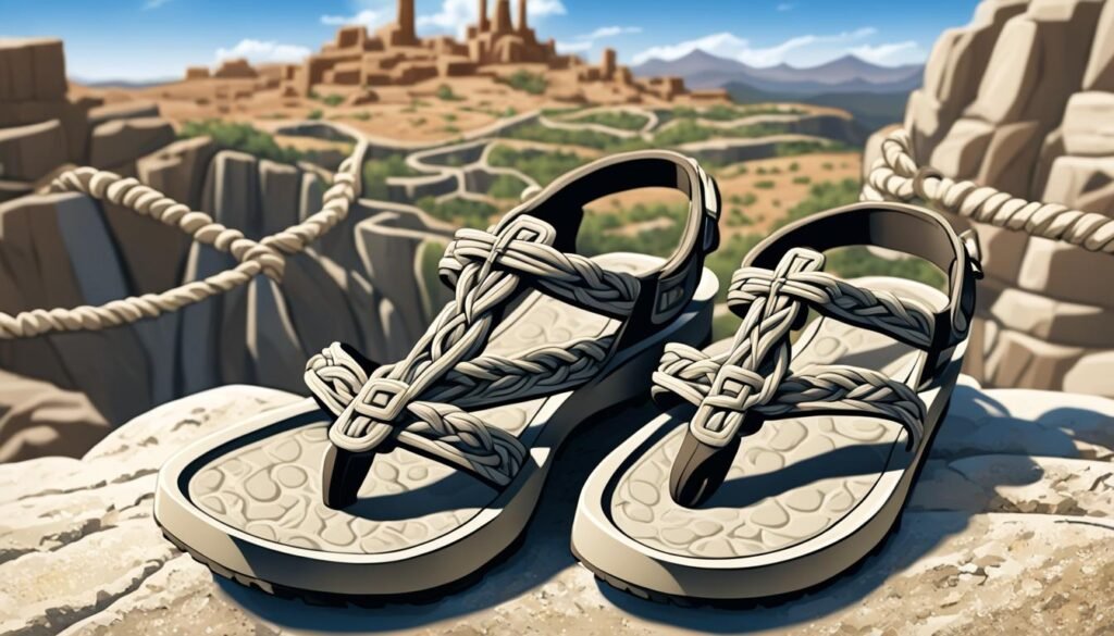 symbolism of sandals