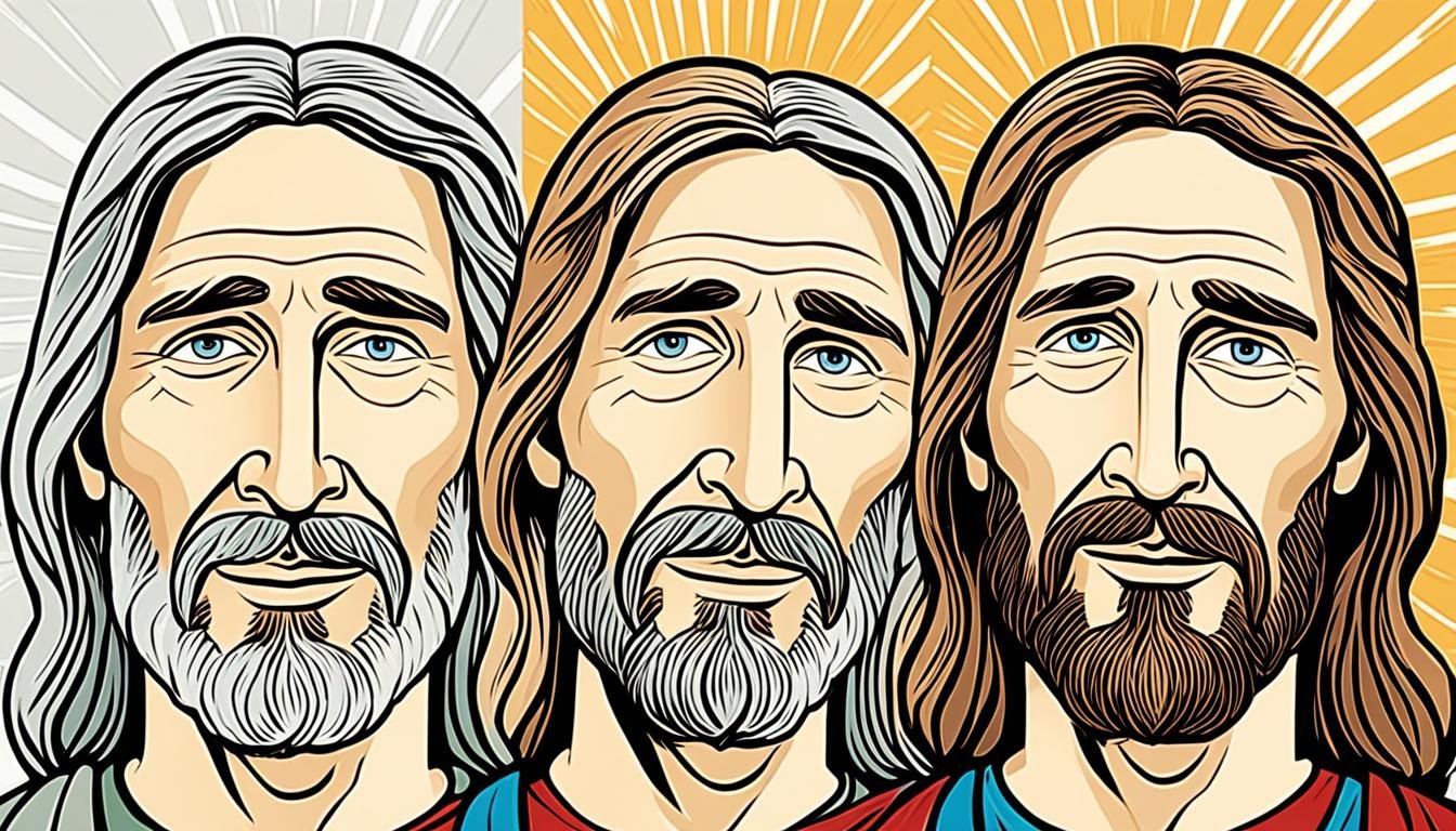 what are the four faces of jesus