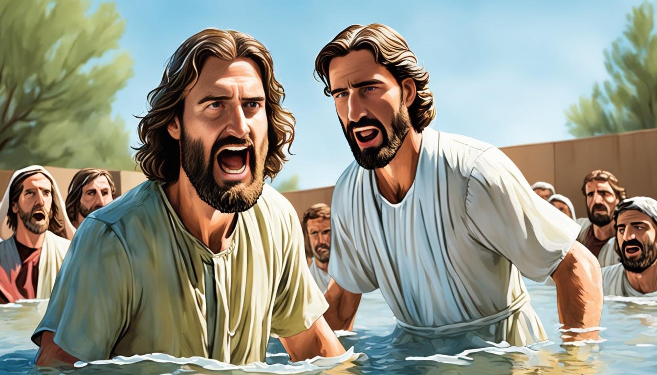 what is the difference between john's baptism and jesus baptism
