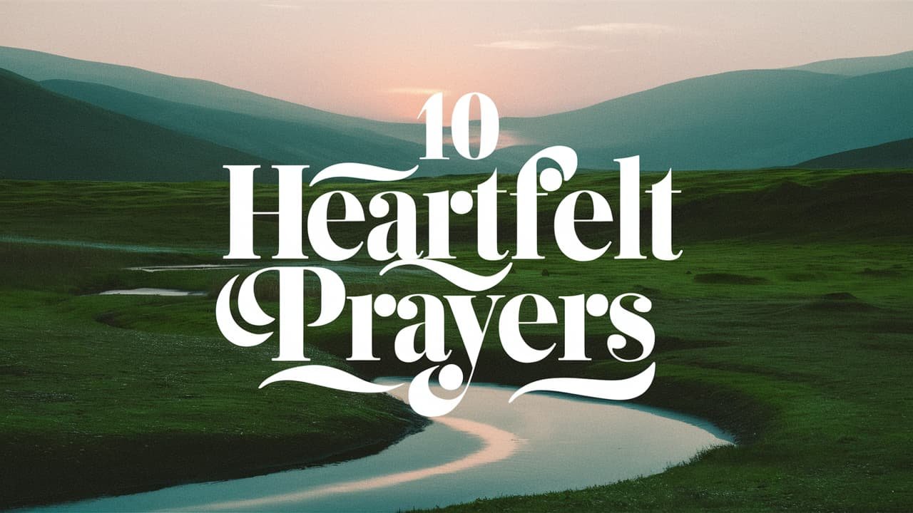 10 Heartfelt Prayers for Your Child's Safety and Well-being