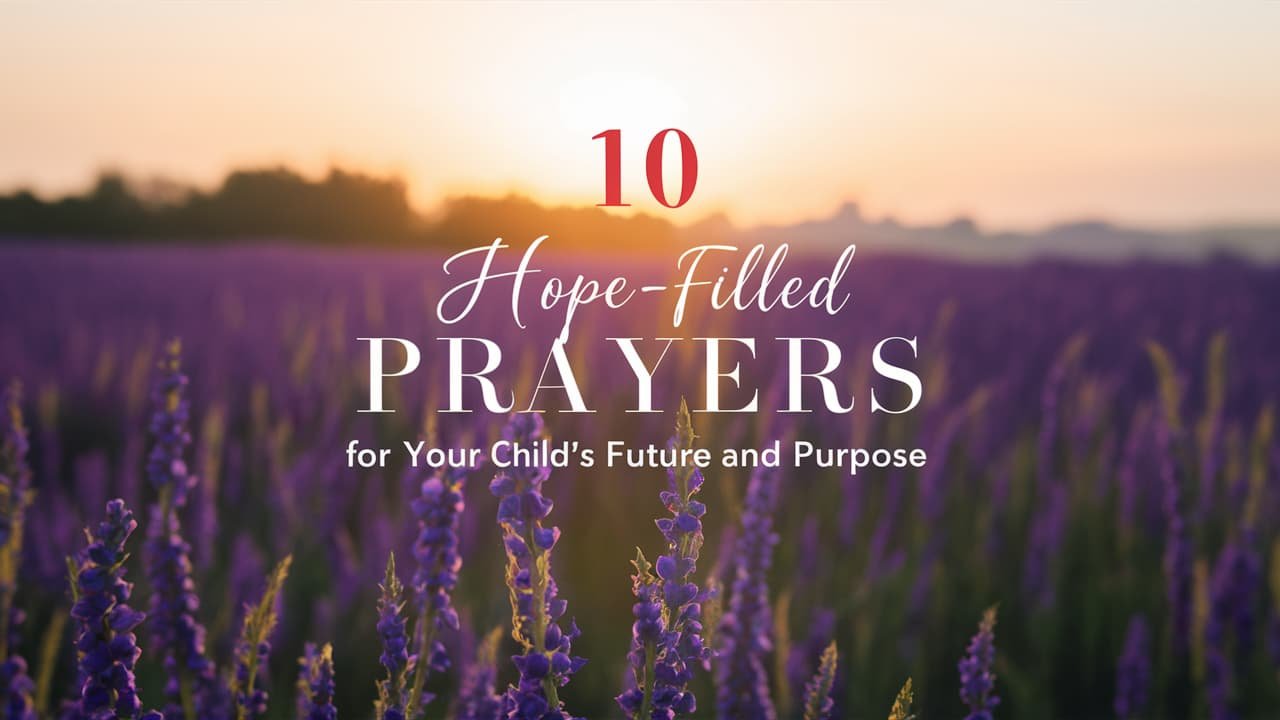10 Hope-Filled Prayers for Your Child's Future and Purpose
