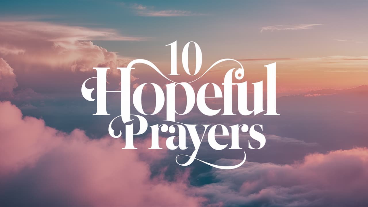 10 Hopeful Prayers for When You're Feeling Discouraged and Lost​​