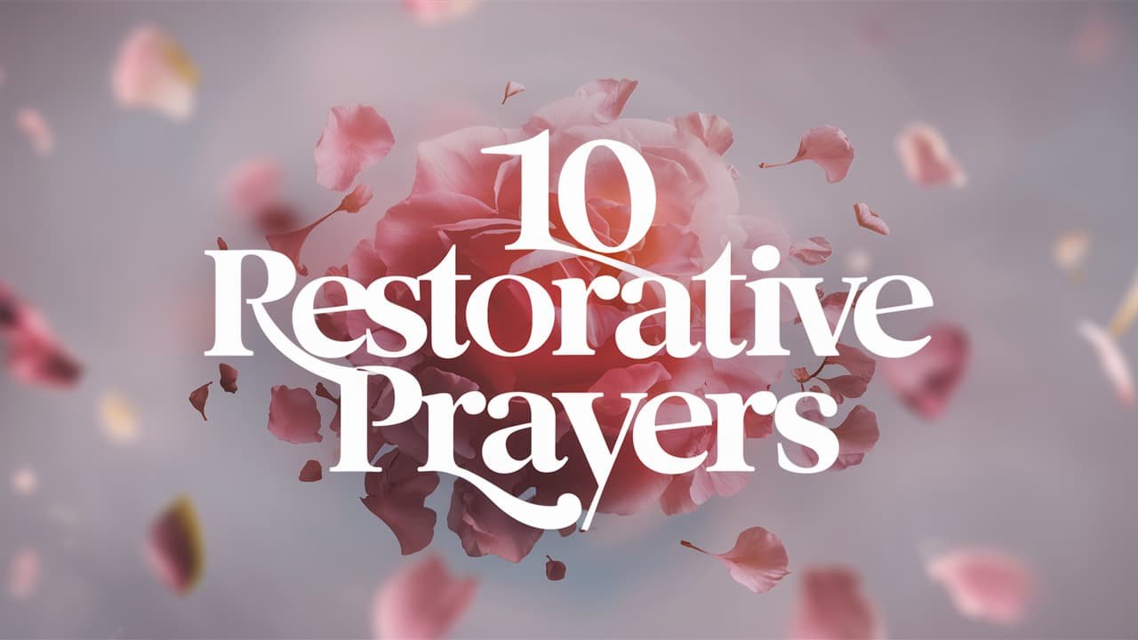 10 Restorative Prayers for When You're Physically and Emotionally Drained