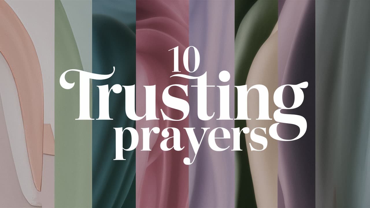 10 Trusting Prayers for When You Need to Surrender Control