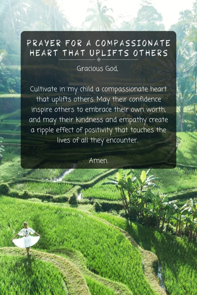 Prayer For A Compassionate Heart That Uplifts Others