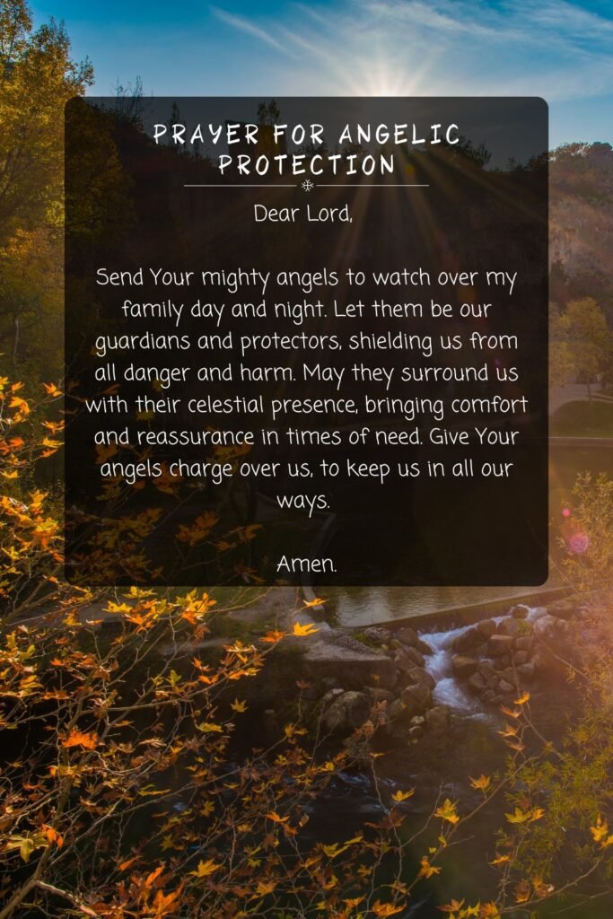 Prayer For Angelic Protection