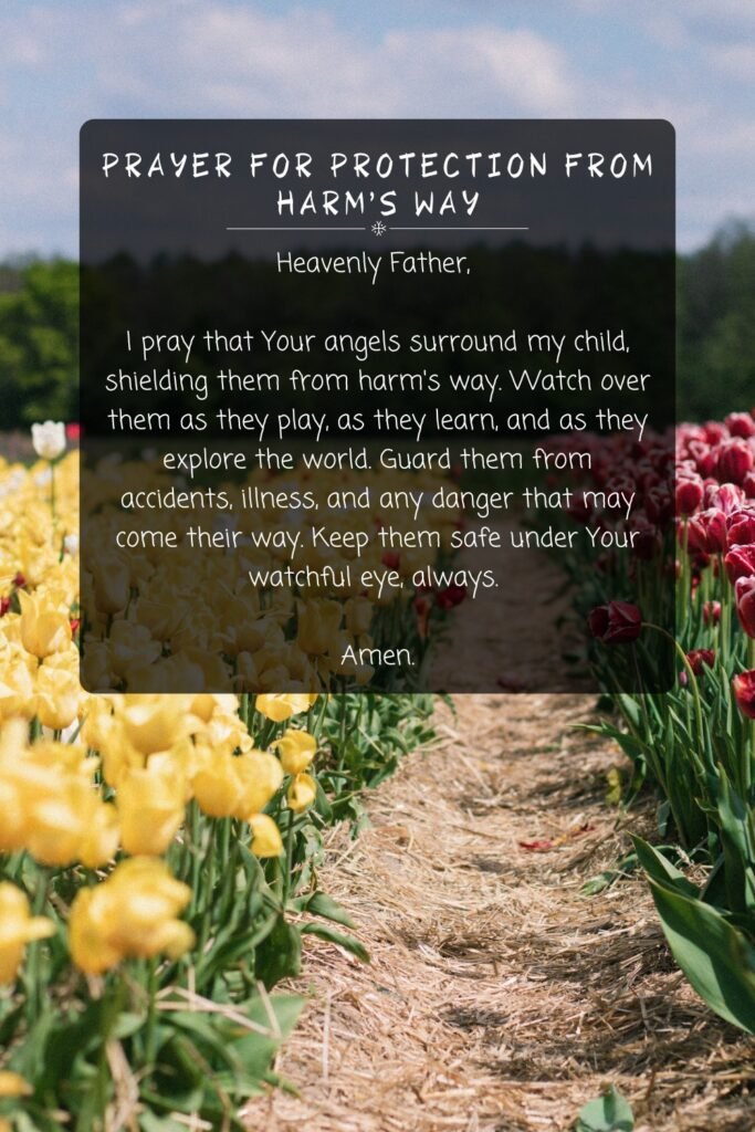 Prayer For Protection From Harm's Way