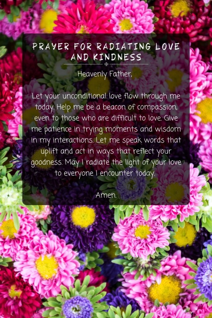 Prayer For Radiating Love and Kindness